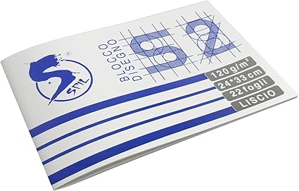 SPIL BLOCCO DISEGNO F2 14 FOGLI 120GR 33X48 LISCIO
