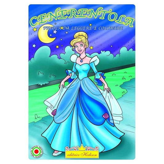 HEDISON CENERENTOLA FAVOLA DA LEGGERE E COLORARE