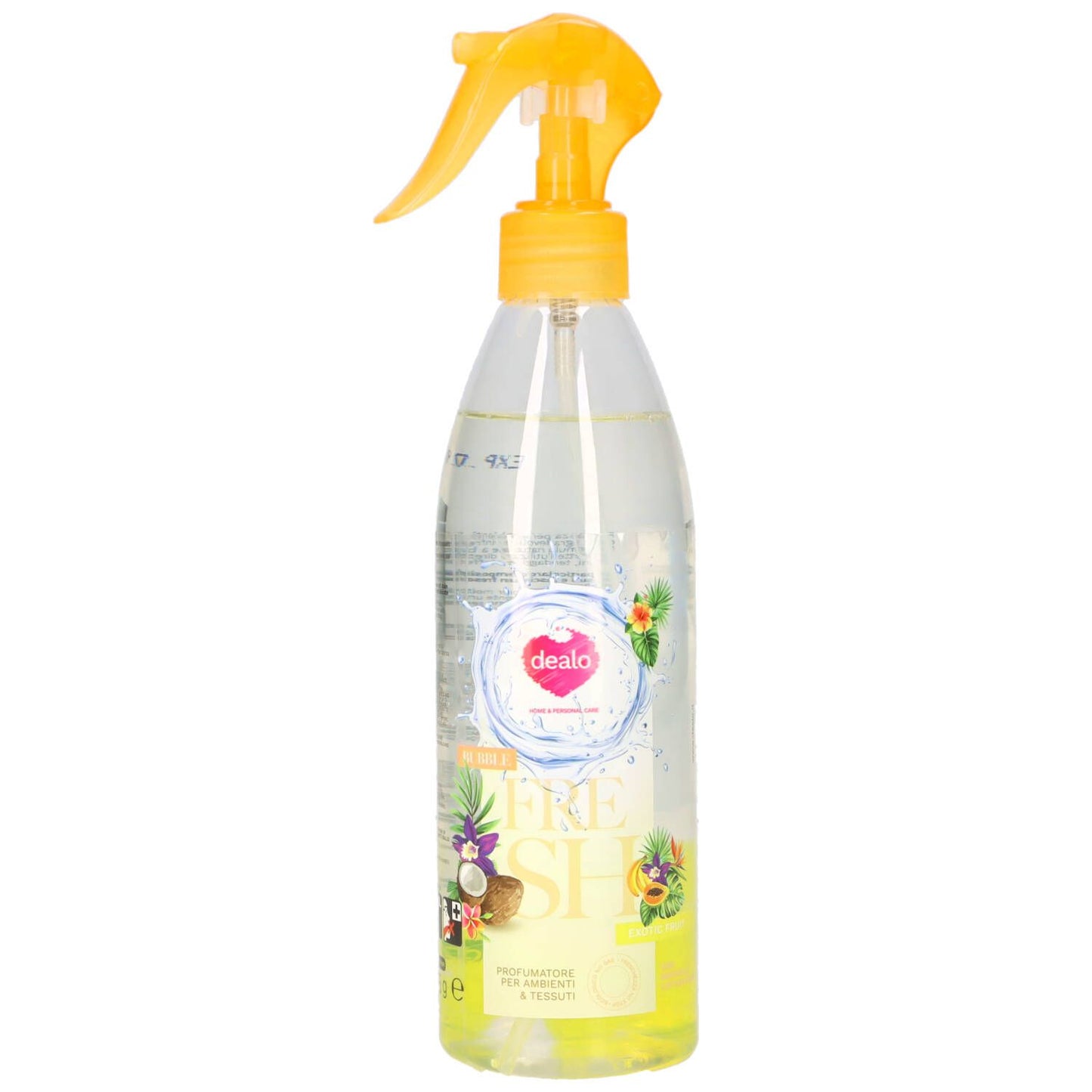DEALO BUBBLE FRESH PROFUMATORE AMBIENTI E TESSUTI 425G EXOTIC FRUIT
