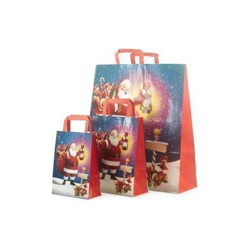 SHOPPER CARTA MERRY XMAS CM.36X12X41