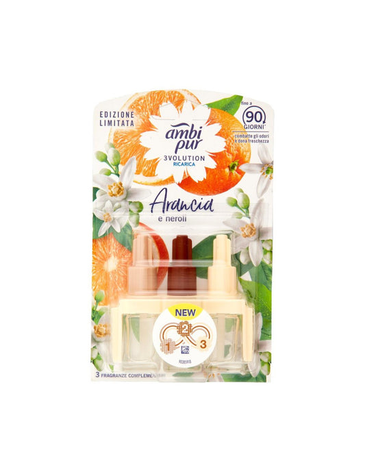 AMBIPUR 3VOLUTION RICARICA 20ML EDIZIONE LIMITATA ARANCIA E NEROLI