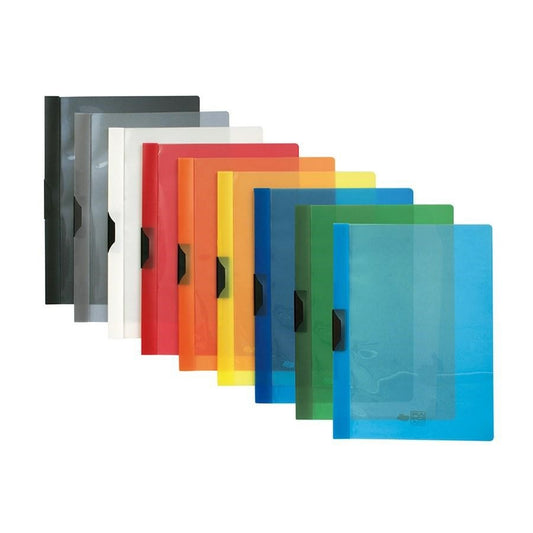 POOL OVER ARCHIVIA CARTELLINA CON MOLLA SUL DORSO MM.5