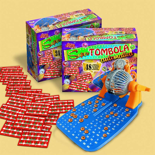 GIOCO ARTI GRAFICHE SUPER TOMBOLA AUTOMATICA 48 CARTELLE