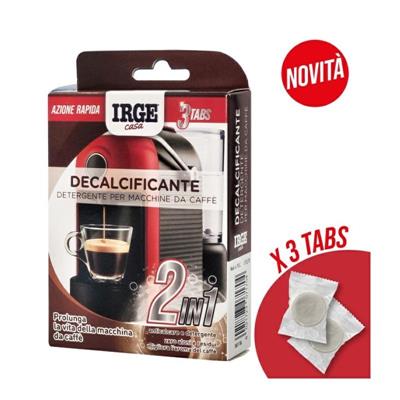 IRGE CASA DECALCIFICANTE PER MACCHINE DA CAFFE' 2IN1 TABS 3PZ
