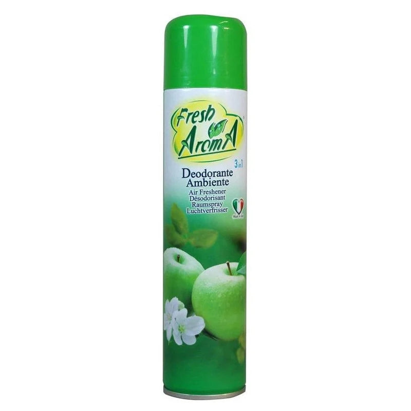 FRESH AROMA DEO SPRAY 4IN1 300ML MELA VERDE