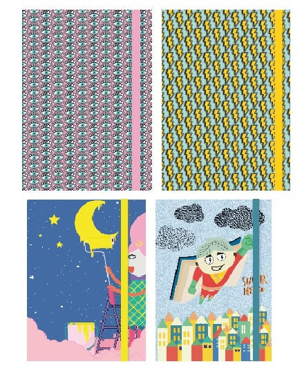 SPIL CARPETTA MAX CON ELASTICO SPILLINI/POPART PPL A4