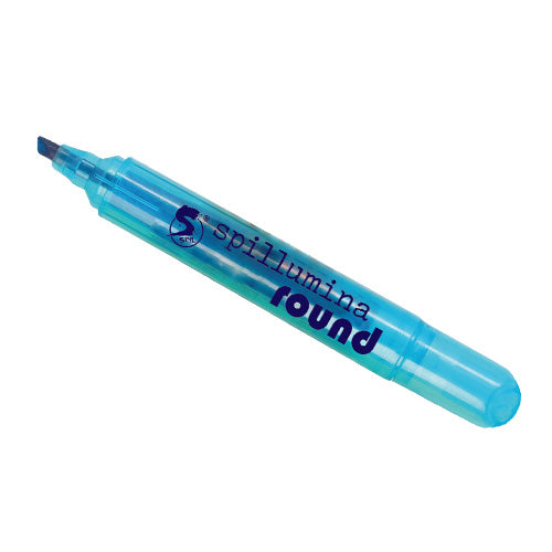 SPIL SPILLUMINA EVIDENZIATORE ROUND AZZURRO FLUO