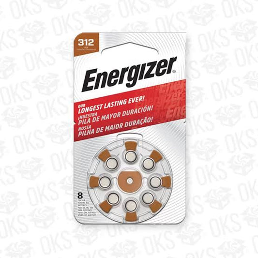 ENERGIZER AZ312 ZINCO ARIA PILE ACUSTICHE BLISTER X8