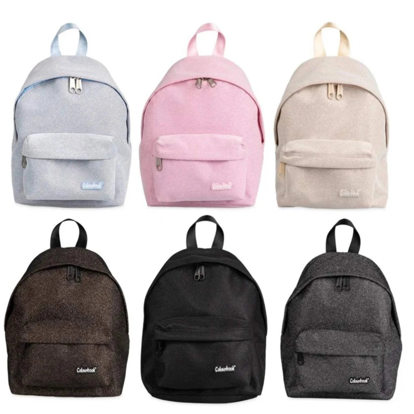 COLOURBOOK MINI BAG ZAINETTO TEMPO LIBERO GLITTER