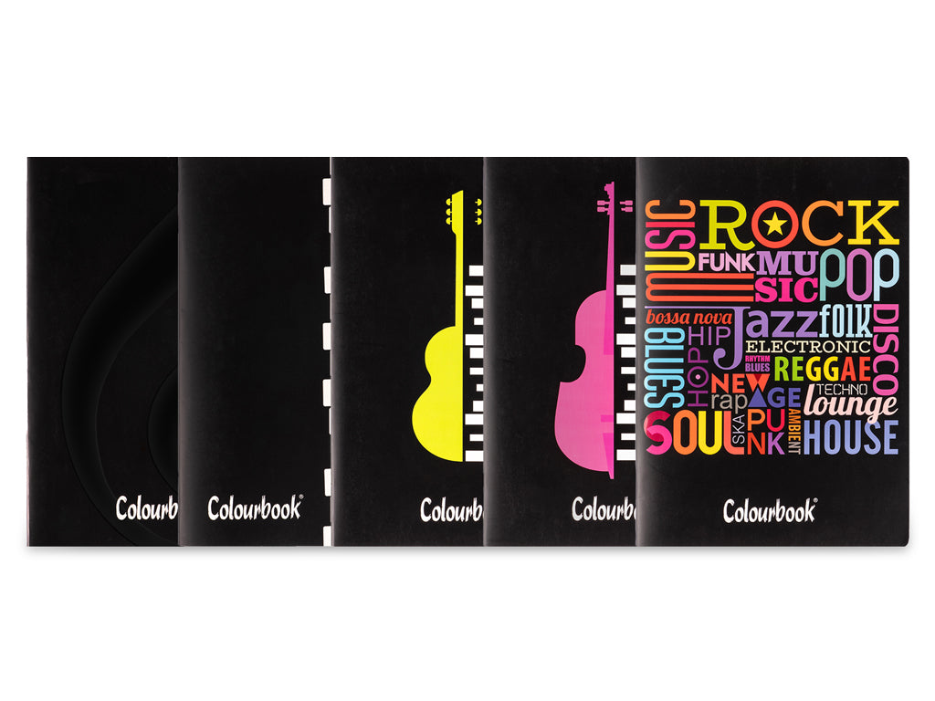 COLOURBOOK MUSIC BOOK MAX PENTAGRAMMATO A4 100GR 16 FOGLI