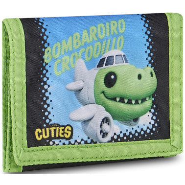 ITALIAN BRAINROT CUTIES PORTAFOGLIO CHIUSURA VELCRO