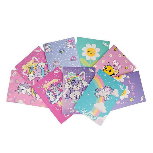 COLOURBOOK QUADERNO MAXI PLUS UNICORNO 96 PG+R 100GR RIGO 10MM