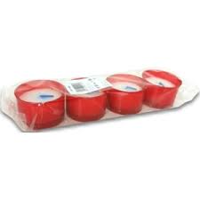 CAU LUMINI ROSSI T5/B4 CONFEZIONE 4PZ