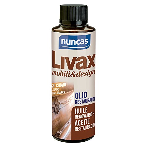 NUNCAS LIVAX MOBILI&DESIGN OLIO RESTAURATORE 120ML LEGNI CHIARI