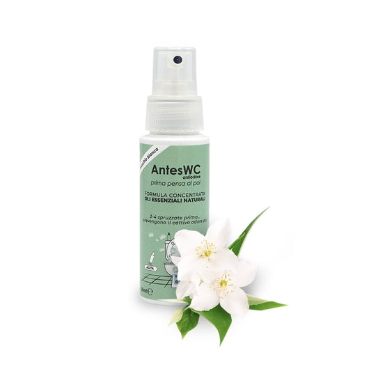 SMAPIU' ANTES WC ANTIODORE 100 UTILIZZI SPRAY 55ML MUSCHIO BIANCO