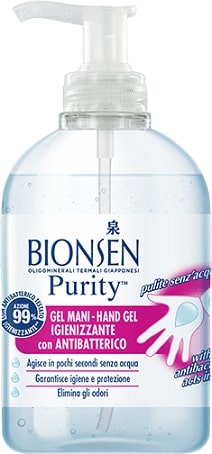 BIONSEN GEL MANI IGIENIZZANTE CON ANTIBATTERICO 300ML