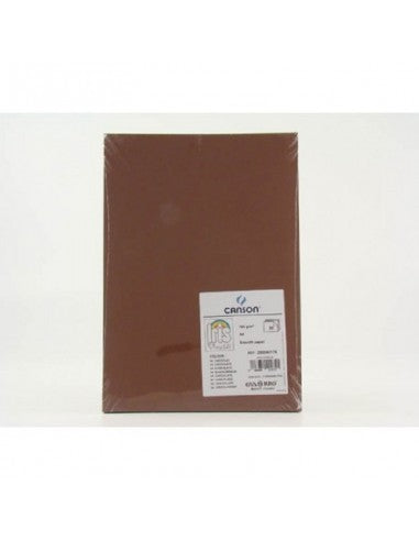 CANSON A4 SMOOTH PAPER 185G/M2 CIOCCOLATO